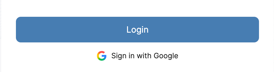 Google SSO Login